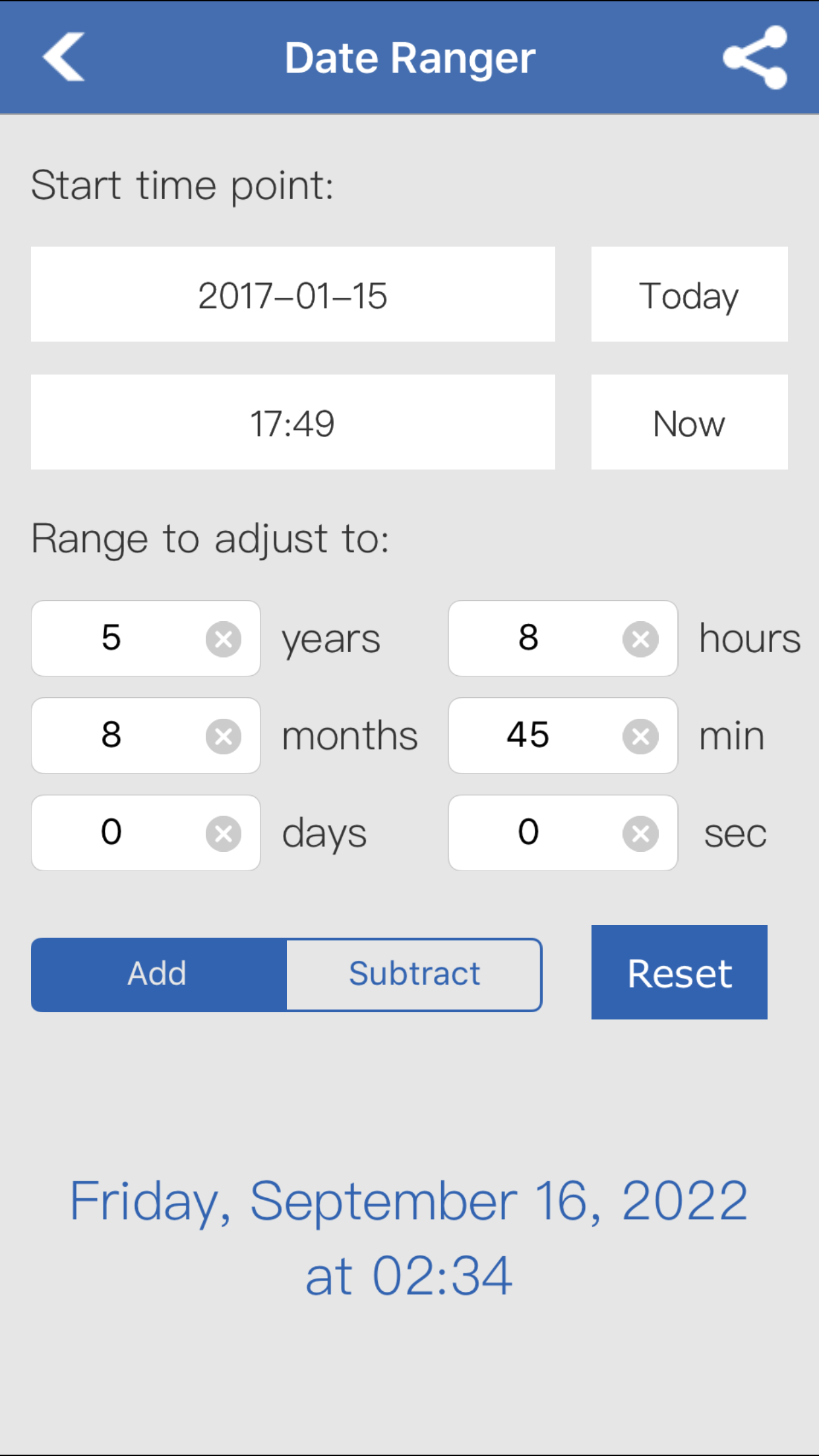 Date Time Calculator Thomas Tsopanakis Apps